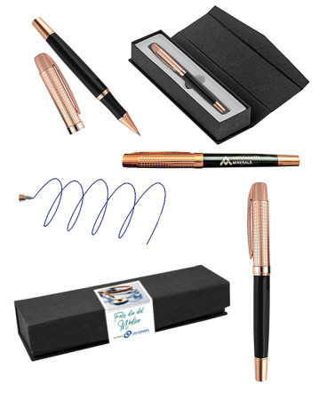 Roller encobrizado negro regalo dia del medico