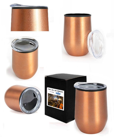 Mug metálico regalo día del minero