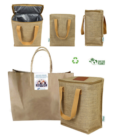 Cooler bag Yute regalo dia del trabajo