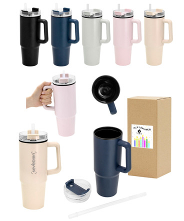 Mug con bombilla regalo de Cumpleaños