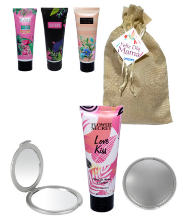  Crema y espejo doble regalo dia de la madre